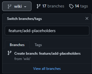 create branch