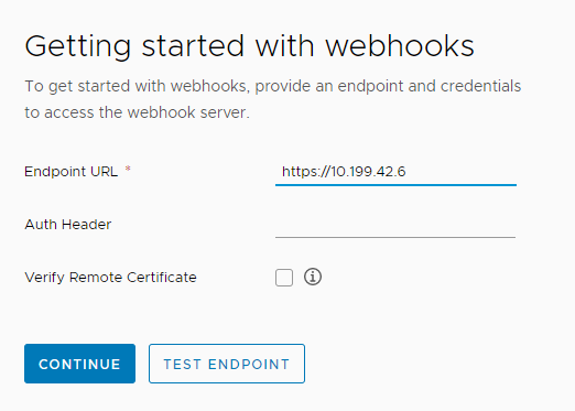 Webhook URL