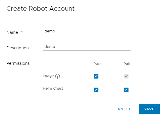 Add a robot account