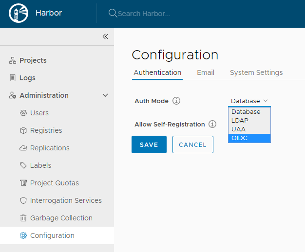 LDAP authentication