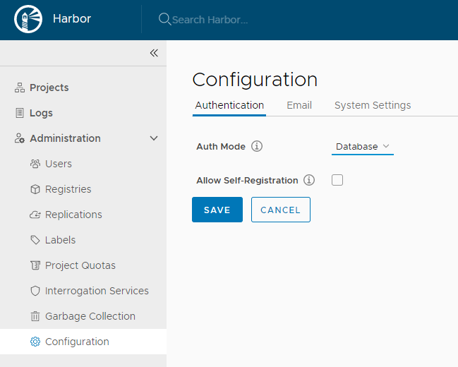 Database authentication